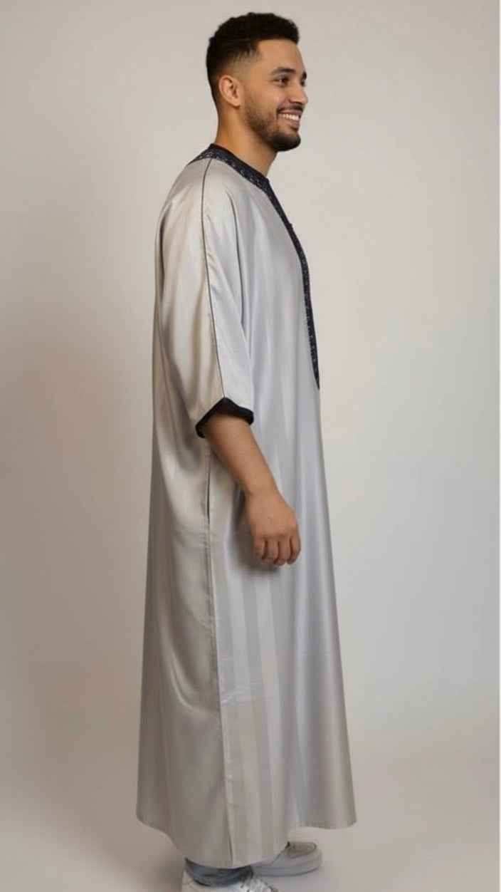 Gandoura Grey | BELDI DEPT.