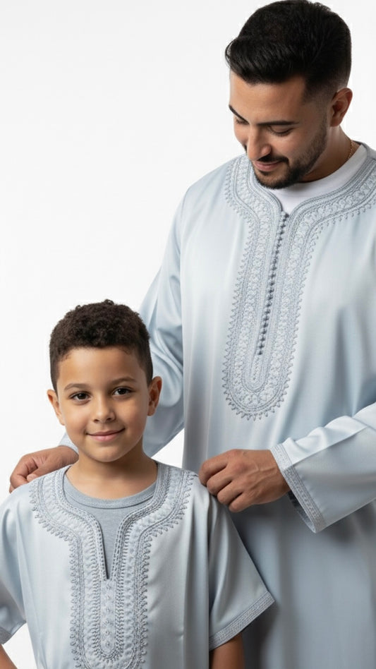 Gandoura Kids - Babyblau