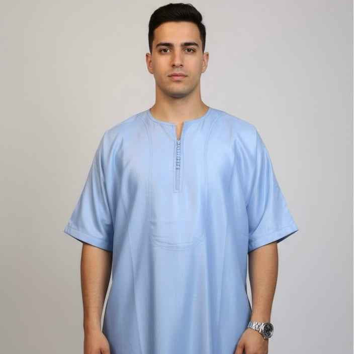 Gandoura Baby Blue | BELDI DEPT.
