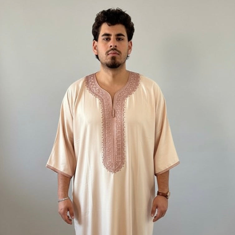 Gandoura Amir Rose Gold | BELDI DEPT.