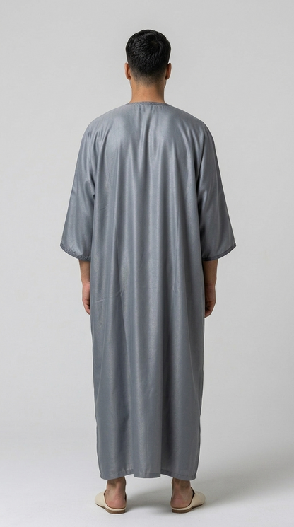 Gandoura Grau Premium