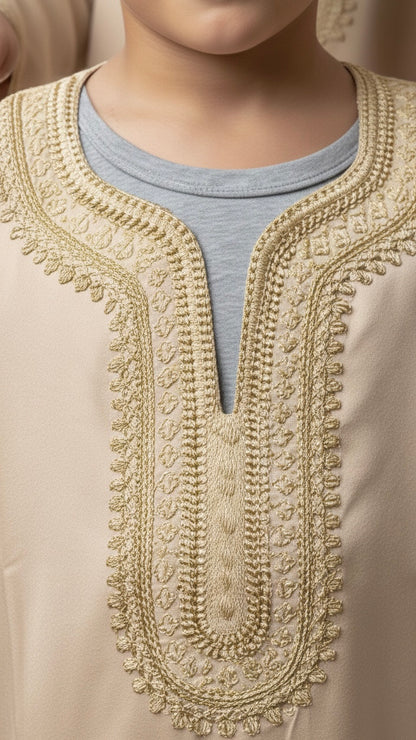 Gandoura Kids - Beige