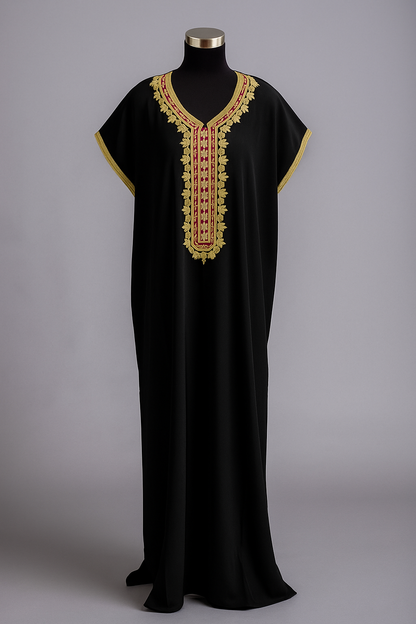 Elegante Abaya Modell „Maghrebiya“ für sommerlichen, königlichen Look