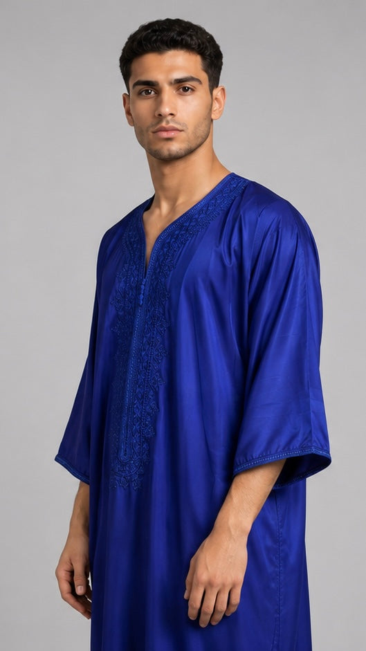 Gandoura Blau Premium