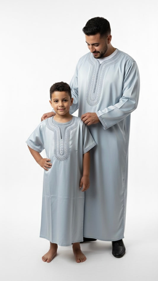 Gandoura Kids - Babyblau