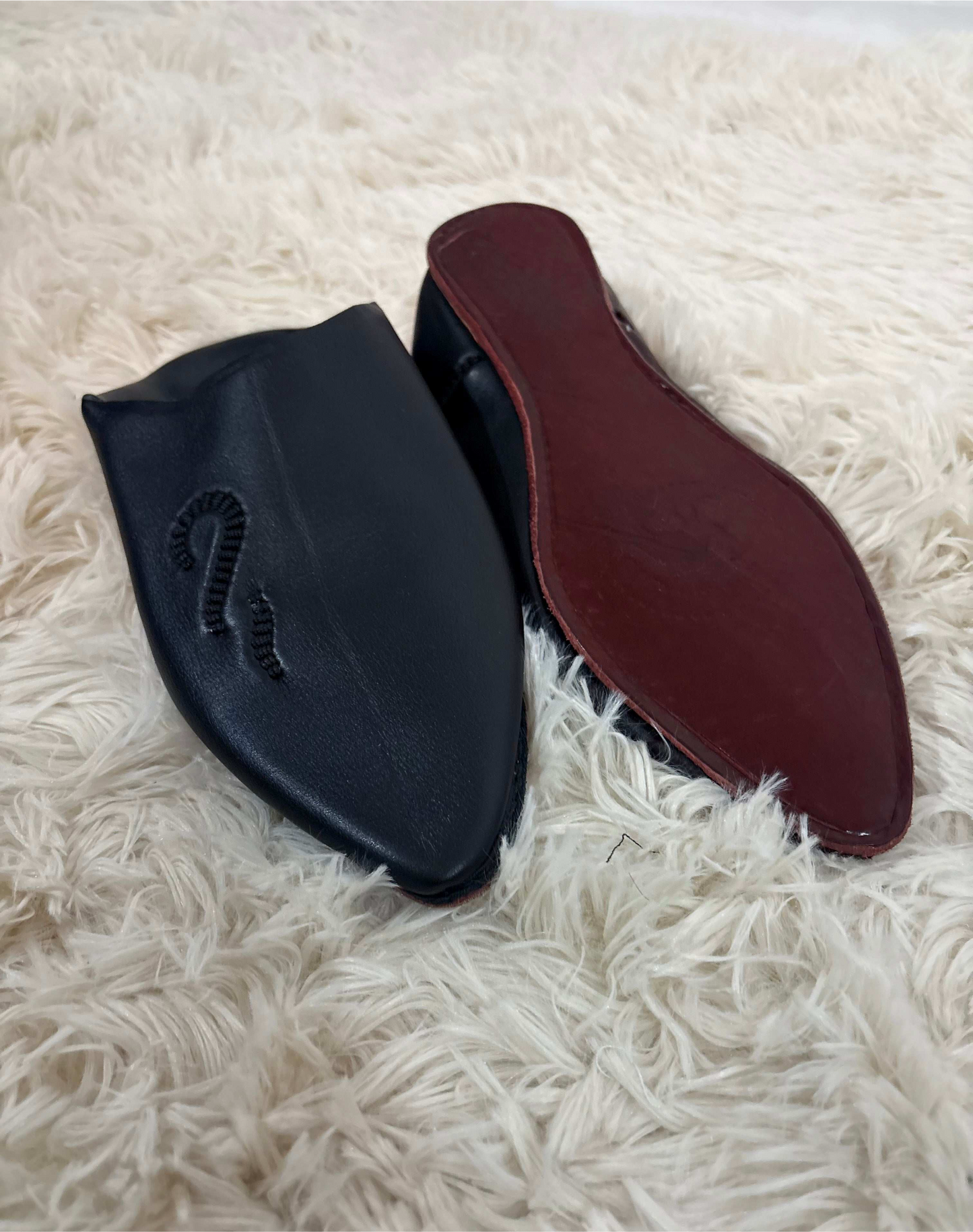 Balgha Premium traditionelle marokkanische Festschuhe aus feinstem Mischleder