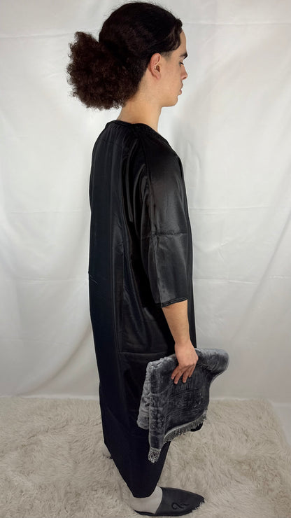 Gandoura Schwarz Premium