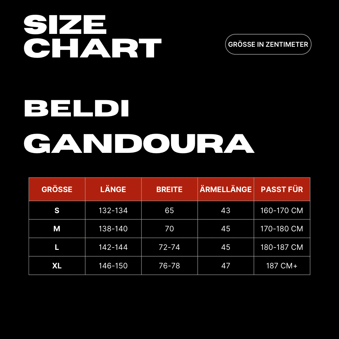Gandoura Rot - BELDI DEPT.