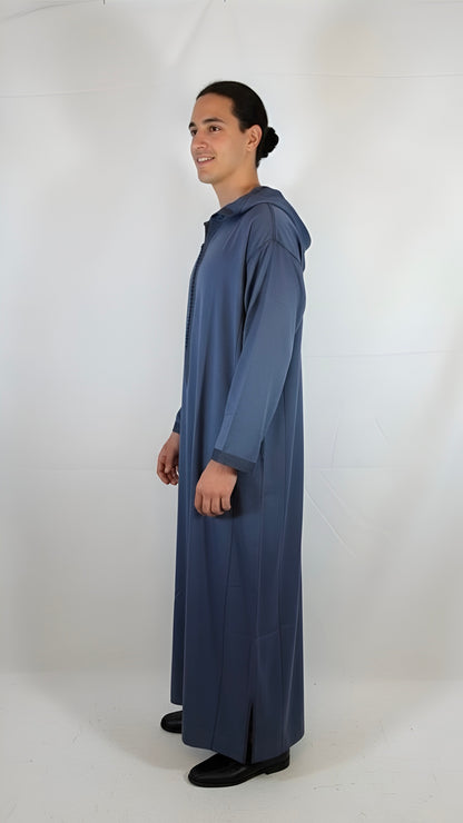 Djellaba Grau Premium