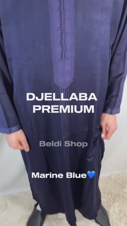 Djellaba Grau Premium